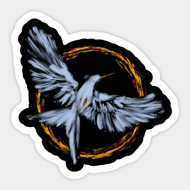 The Hunger Games - Mockingjay Sticker by hackerzine